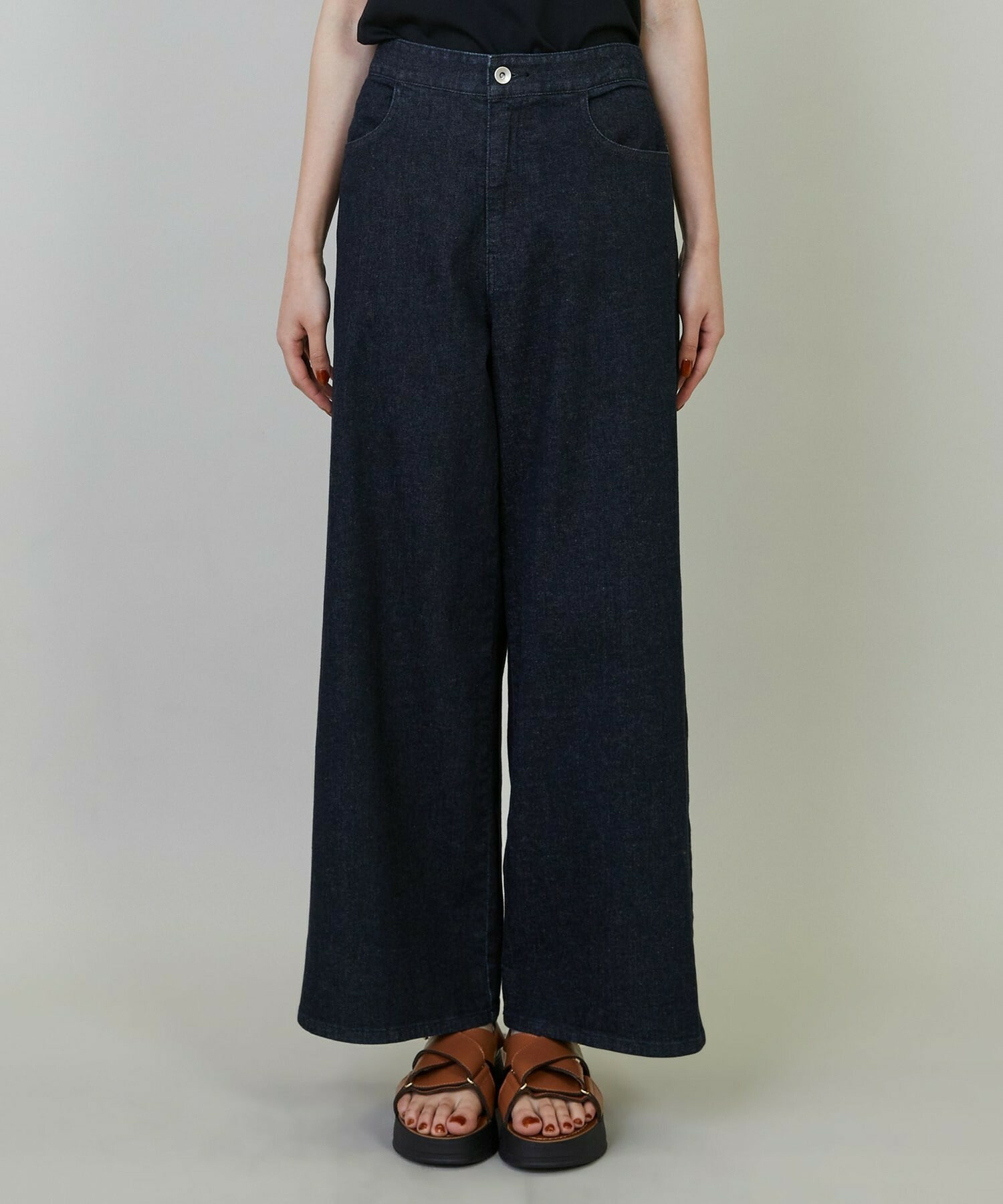 【L'EQUIPE】9ozストレッチデニムパンツ 詳細画像 グレー 14