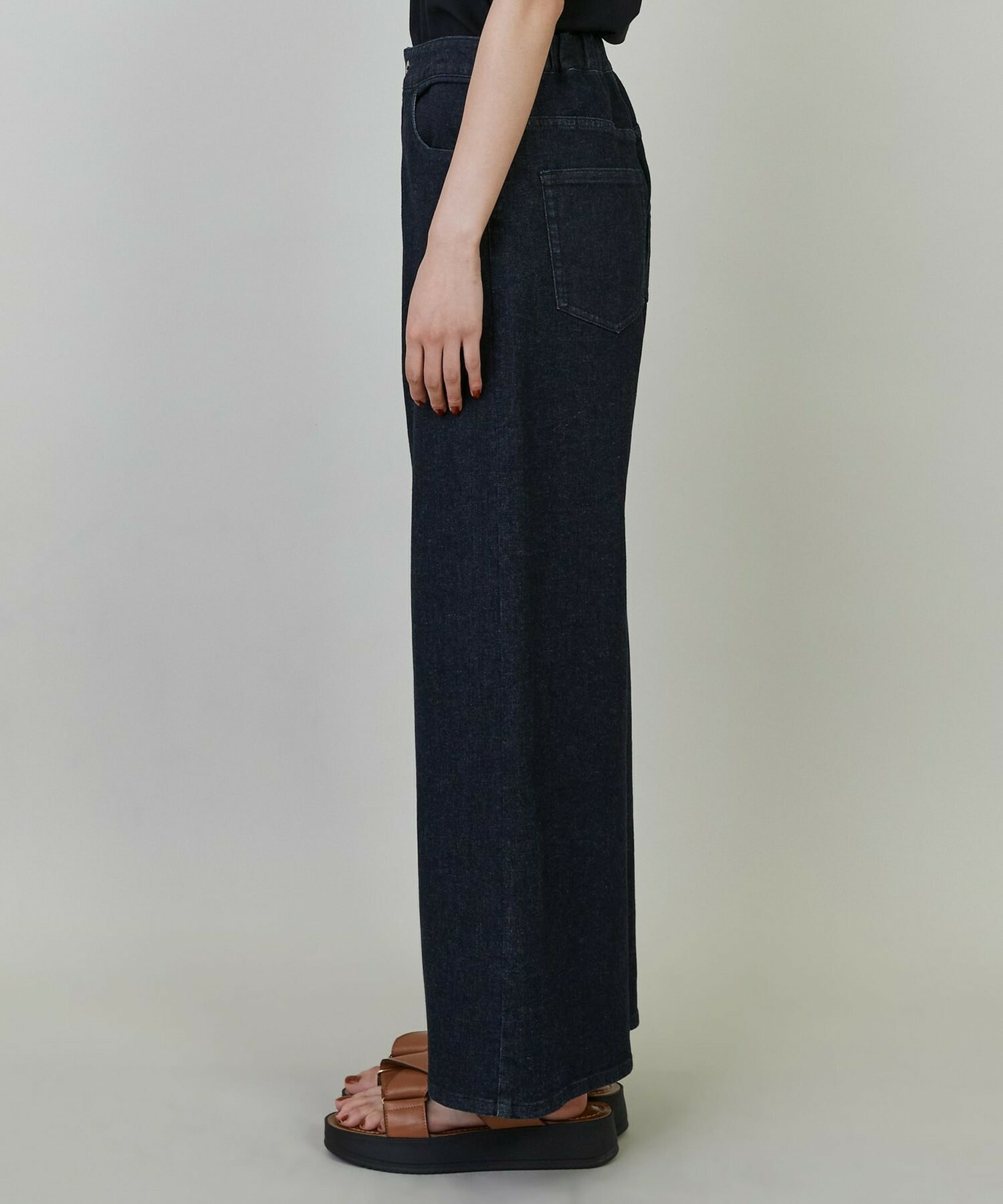 【L'EQUIPE】9ozストレッチデニムパンツ 詳細画像 グレー 15