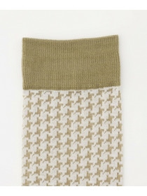 【L'EQUIPE】カラーMIX千鳥ソックス 詳細画像 ブラック系その他 6