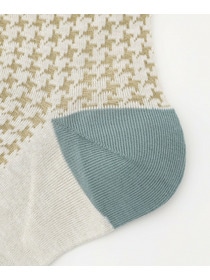 【L'EQUIPE】カラーMIX千鳥ソックス 詳細画像 ブラック系その他 7