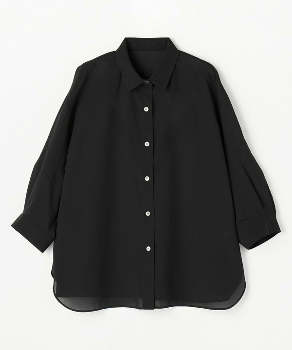 ドライタッチダンガリーシャツ 詳細画像 ブラック 1