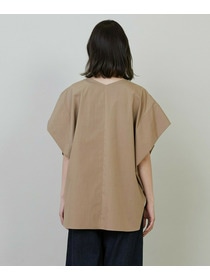 【L'EQUIPE】タイプライターバイオストレッチブラウス 詳細画像 ブラック 13