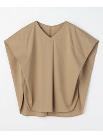 【L'EQUIPE】タイプライターバイオストレッチブラウス 詳細画像 ブラック 14