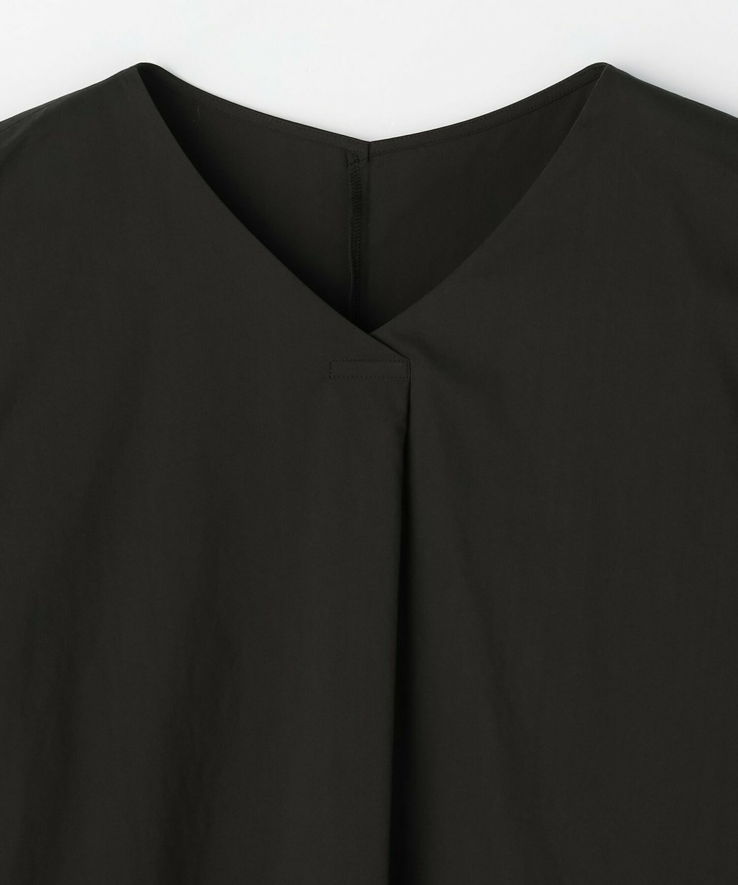 【L'EQUIPE】タイプライターバイオストレッチブラウス 詳細画像 ブラック 16