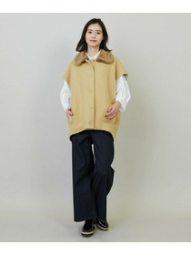 【L'EQUIPE】アルパカショートスリーブジャケット 詳細画像 ブラック 1