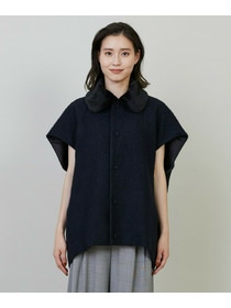 【L'EQUIPE】アルパカショートスリーブジャケット 詳細画像 ブラック 15