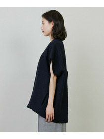 【L'EQUIPE】アルパカショートスリーブジャケット 詳細画像 ブラック 19