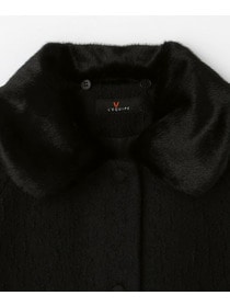 【L'EQUIPE】アルパカショートスリーブジャケット 詳細画像 ブラック 23