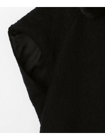 【L'EQUIPE】アルパカショートスリーブジャケット 詳細画像 ブラック 24