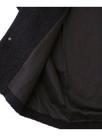 【L'EQUIPE】アルパカショートスリーブジャケット 詳細画像 ブラック 26