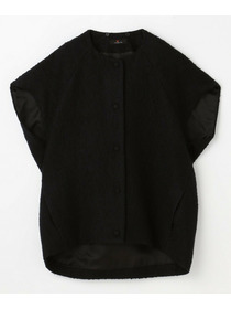 【L'EQUIPE】アルパカショートスリーブジャケット 詳細画像 ブラック 28