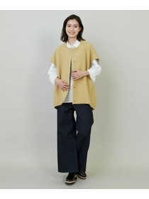 【L'EQUIPE】アルパカショートスリーブジャケット 詳細画像 ブラック 4