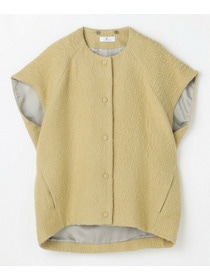 【L'EQUIPE】アルパカショートスリーブジャケット 詳細画像 ブラック 7