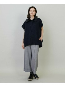 【L'EQUIPE】アルパカショートスリーブジャケット 詳細画像 ブラック 9