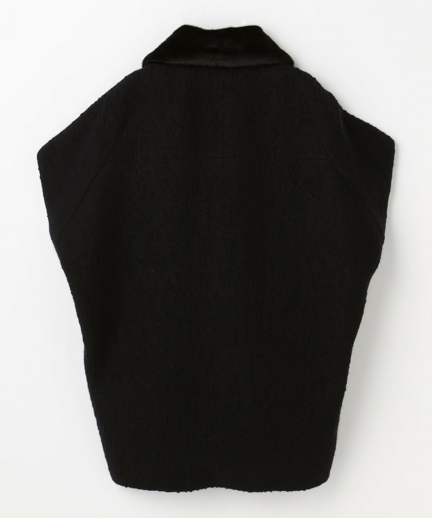 【L'EQUIPE】アルパカショートスリーブジャケット 詳細画像 ブラック 22