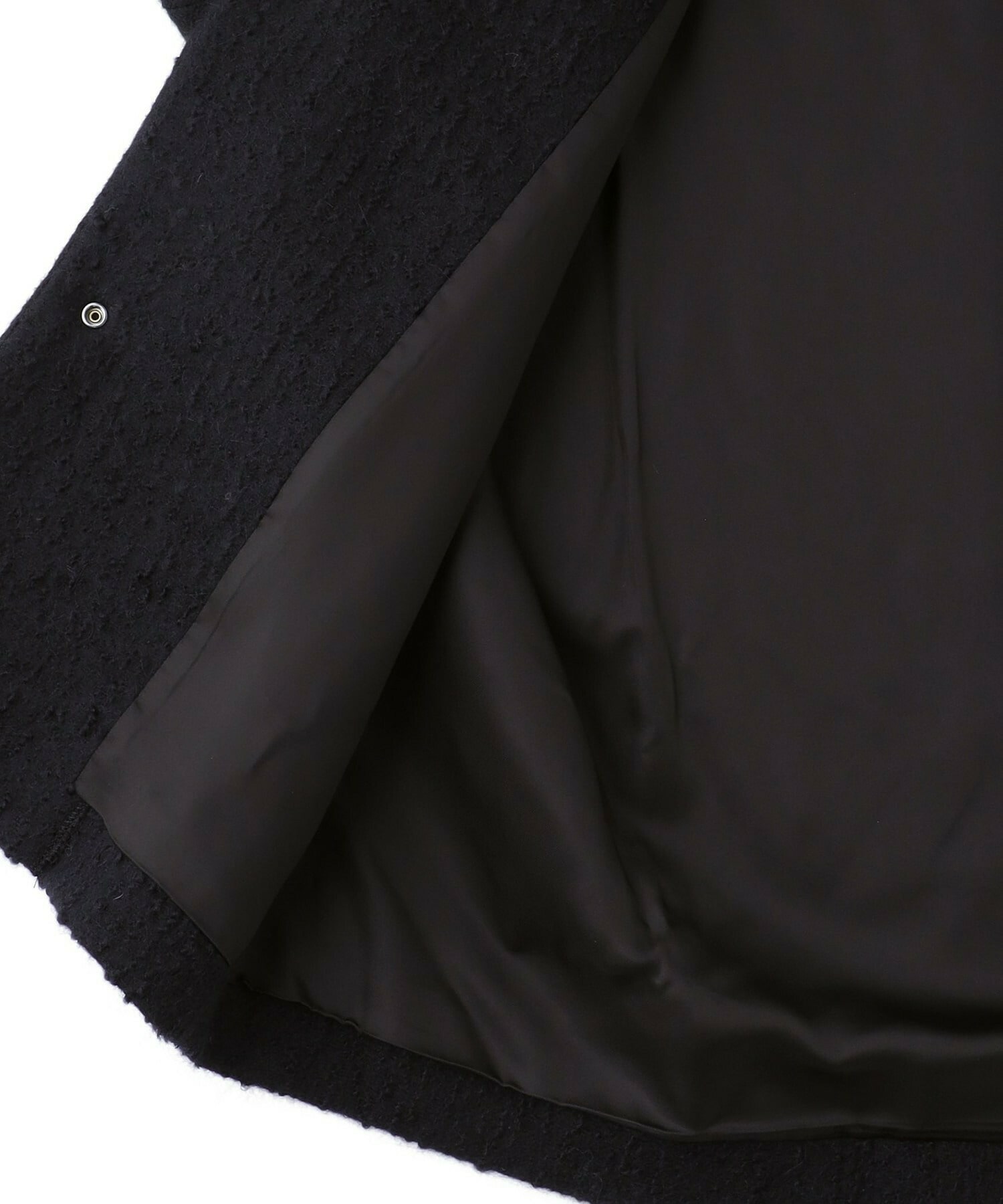 【L'EQUIPE】アルパカショートスリーブジャケット 詳細画像 ブラック 26