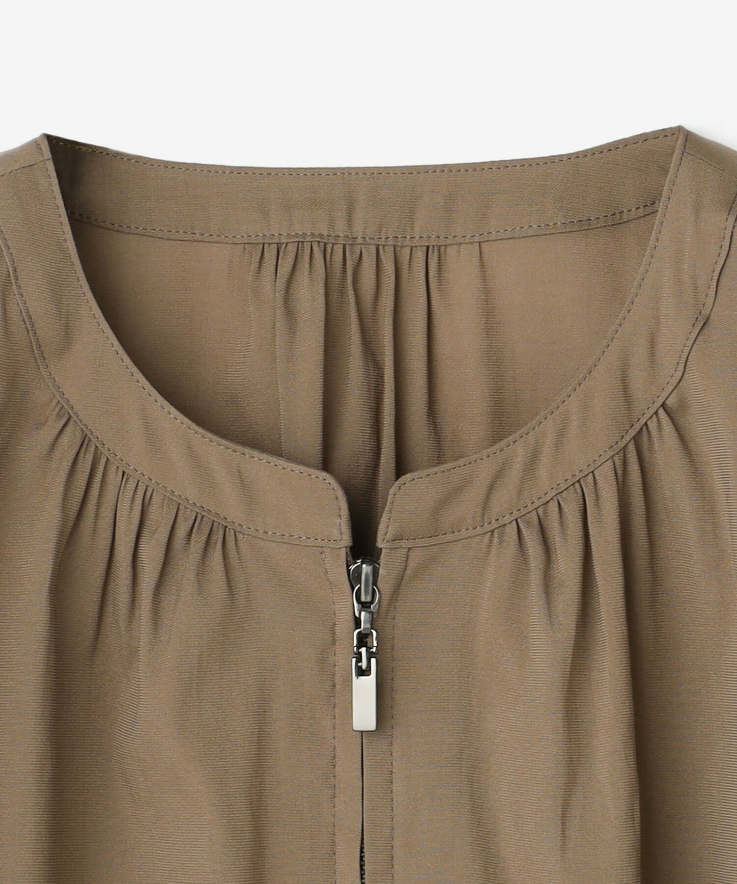 【L'EQUIPE】トリアセコットンオーガンジーブルゾン 詳細画像 モカ 10