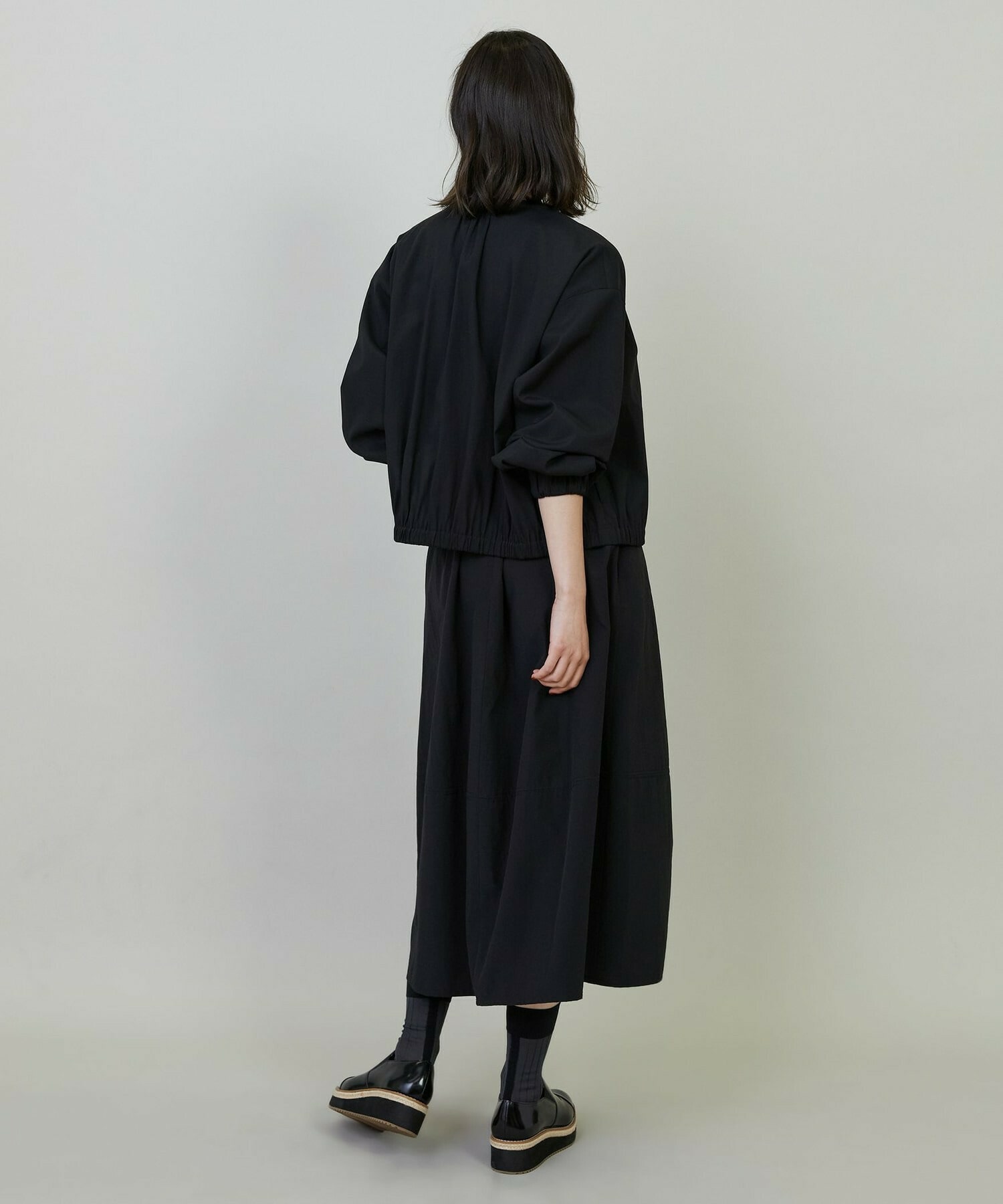 【L'EQUIPE】トリアセコットンオーガンジーブルゾン 詳細画像 モカ 3