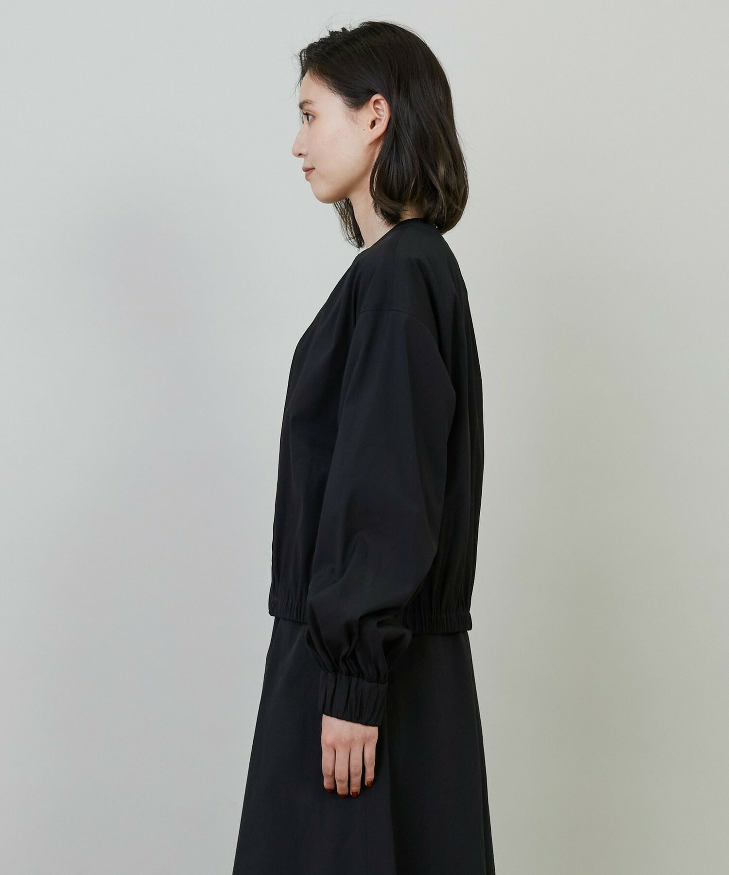 【L'EQUIPE】トリアセコットンオーガンジーブルゾン 詳細画像 モカ 6