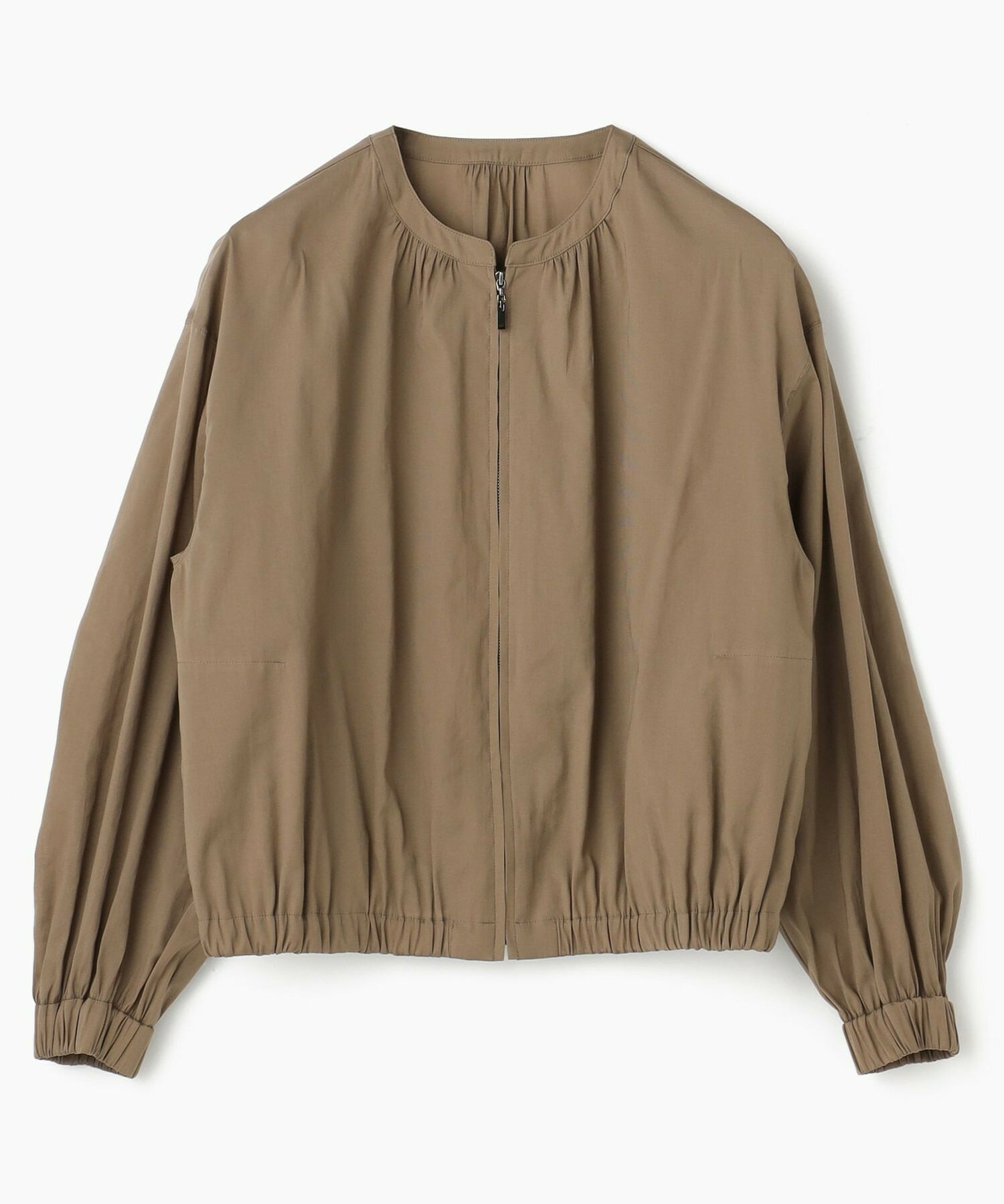 【L'EQUIPE】トリアセコットンオーガンジーブルゾン 詳細画像 モカ 1