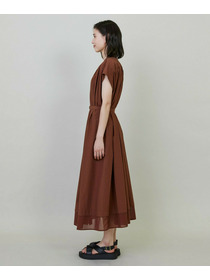 【L'EQUIPE】タンブラーコットンタイプライターワンピース 詳細画像 ダークネイビー 10