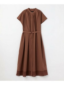 【L'EQUIPE】タンブラーコットンタイプライターワンピース 詳細画像 ダークネイビー 13