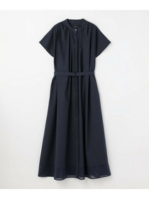 【L'EQUIPE】タンブラーコットンタイプライターワンピース 詳細画像 ダークネイビー 14