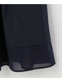 【L'EQUIPE】タンブラーコットンタイプライターワンピース 詳細画像 ダークネイビー 18