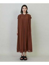 【L'EQUIPE】タンブラーコットンタイプライターワンピース 詳細画像 ダークネイビー 3