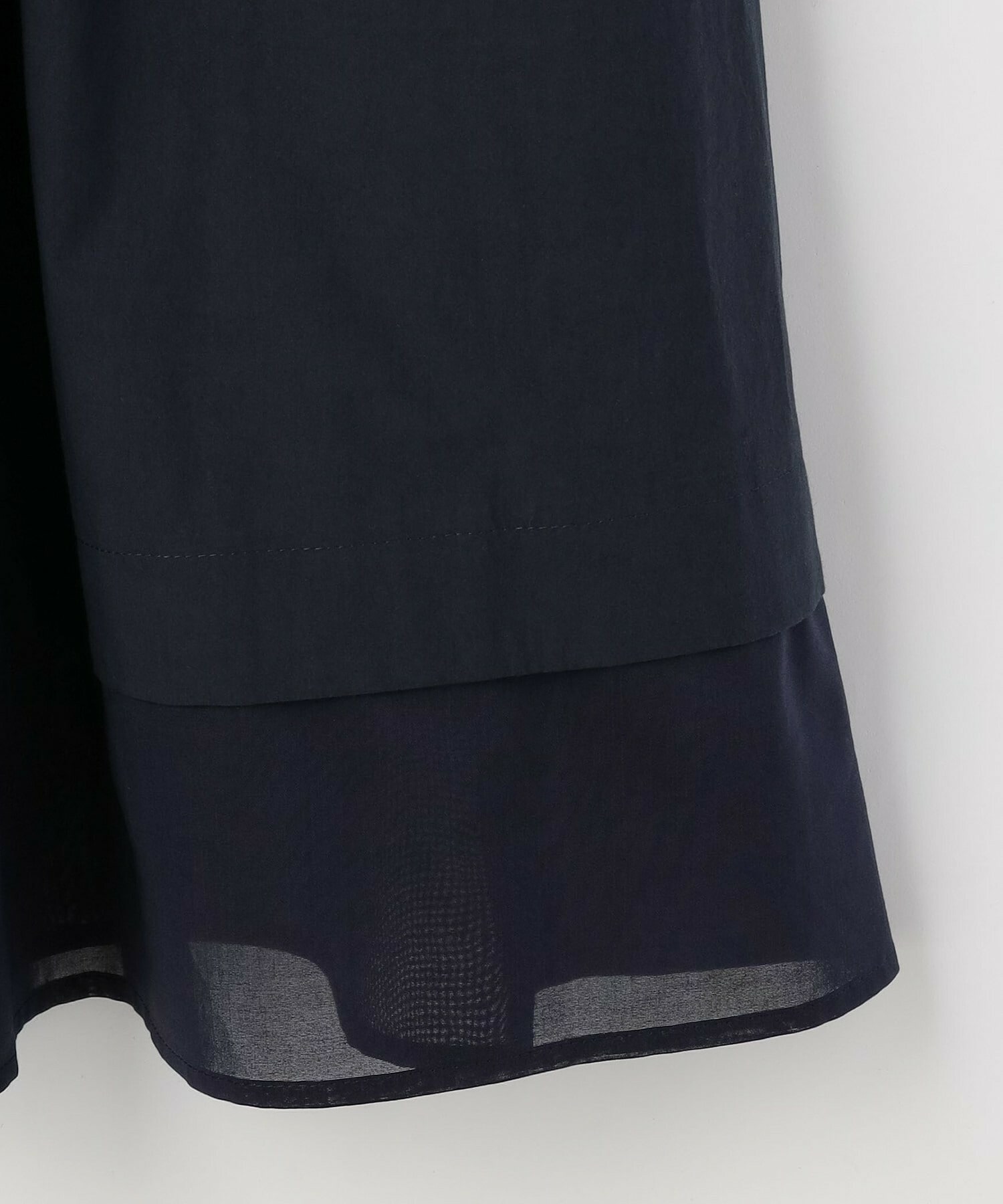 【L'EQUIPE】タンブラーコットンタイプライターワンピース 詳細画像 ダークネイビー 18