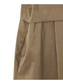 【L'EQUIPE】ストレッチタフタシャツワンピース 詳細画像 ネイビー 17