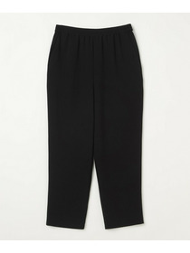 【L'EQUIPE】ダブルクロスライトテーパードパンツ 詳細画像 ブラック 9