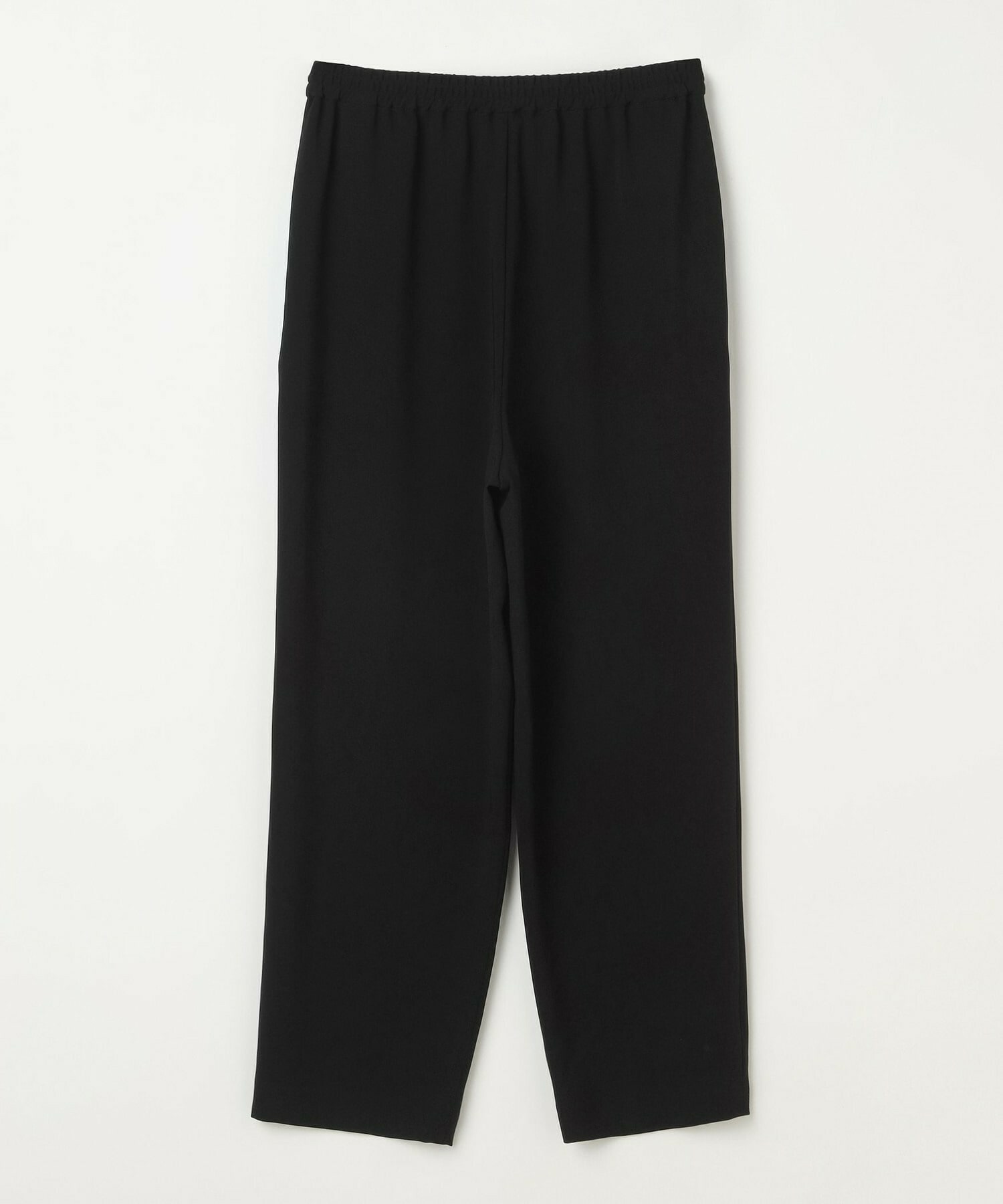 【L'EQUIPE】ダブルクロスライトテーパードパンツ 詳細画像 ブラック 10