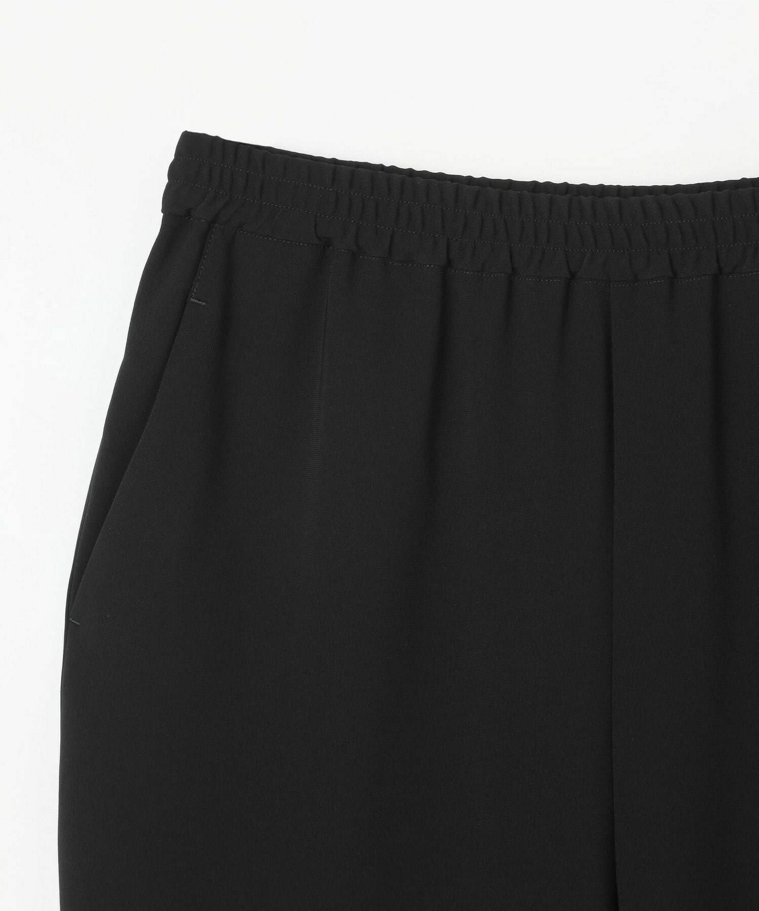 【L'EQUIPE】ダブルクロスライトテーパードパンツ 詳細画像 ブラック 12