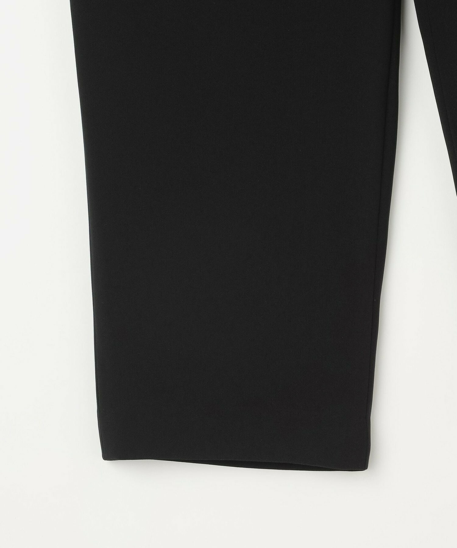 【L'EQUIPE】ダブルクロスライトテーパードパンツ 詳細画像 ブラック 13