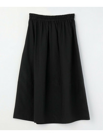 【L'EQUIPE】ナイロンコットンタンブラースカート 詳細画像 ブラック 18