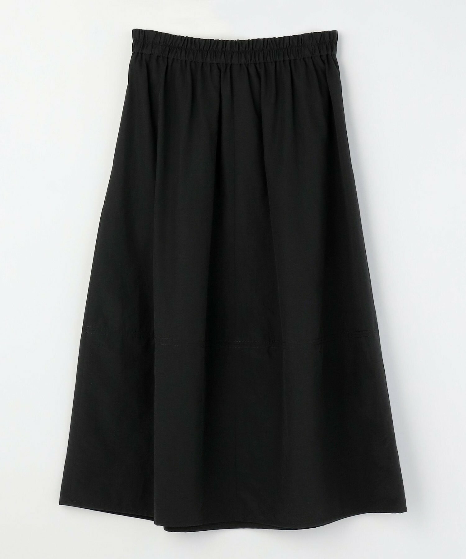 【L'EQUIPE】ナイロンコットンタンブラースカート 詳細画像 ブラック 18