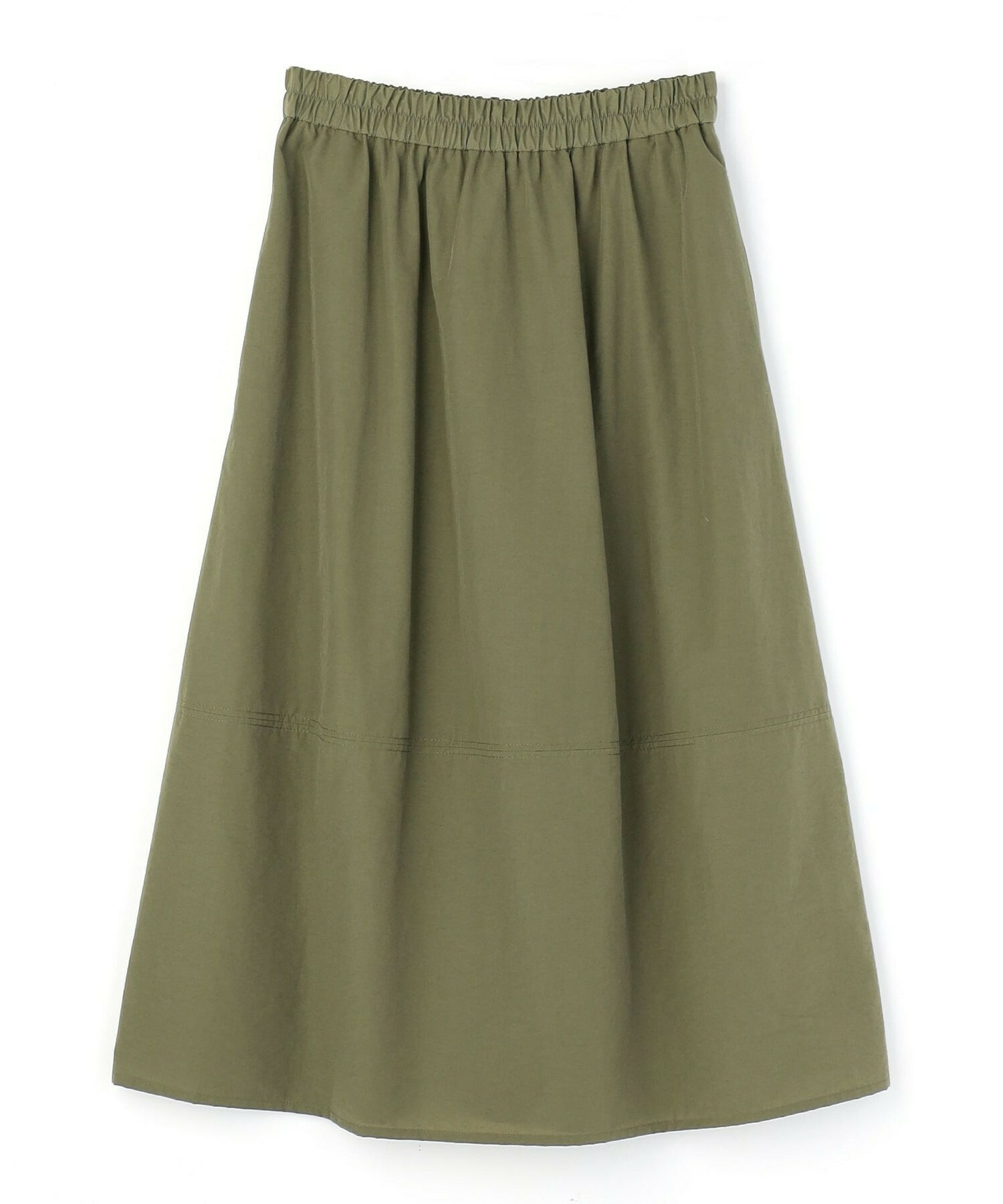 【L'EQUIPE】ナイロンコットンタンブラースカート 詳細画像 ブラック 7