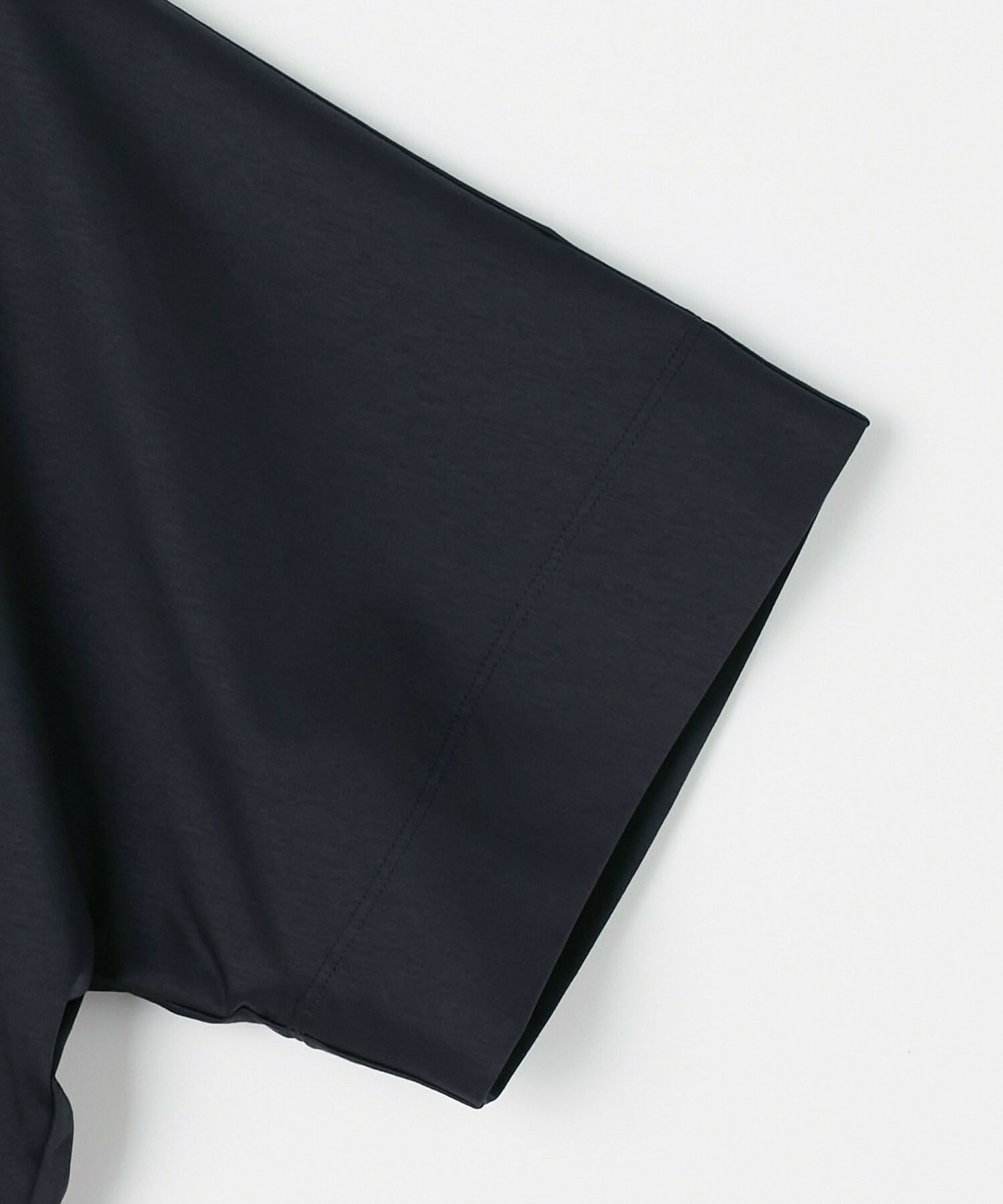 【L'EQUIPE】コットンスムースアシンメトリータックカットソー 詳細画像 ネイビー 15