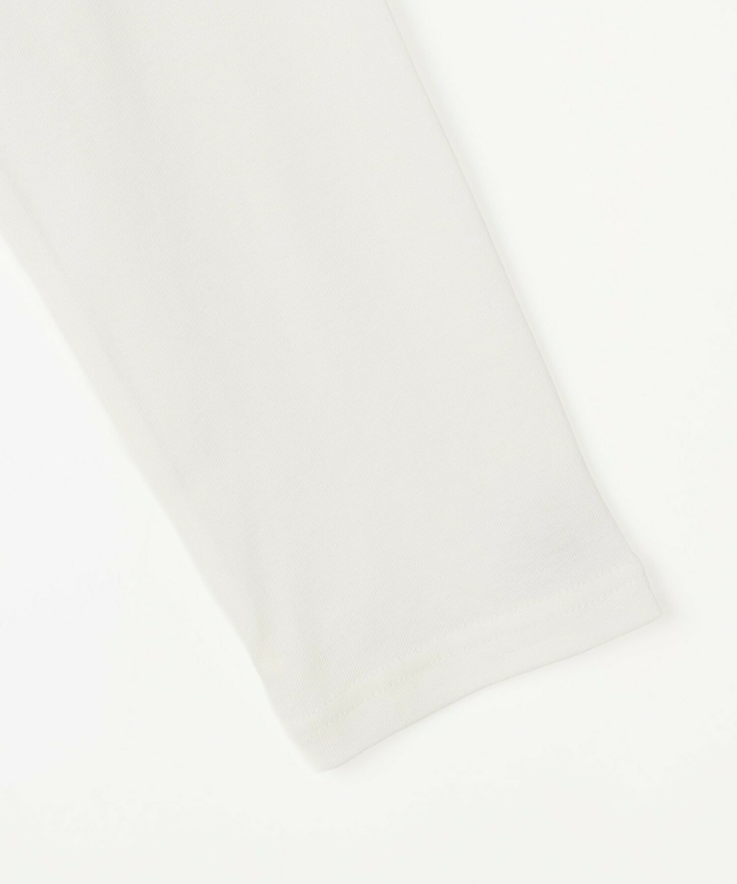 【L'EQUIPE】強撚フライス&チュールカットソー 詳細画像 オフホワイト 11