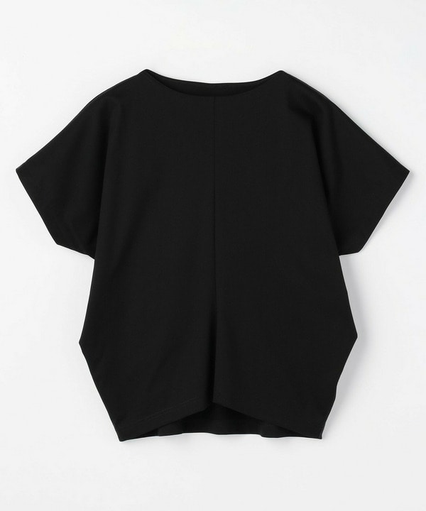 【L'EQUIPE】ペーパーライクトリコットドレープカットソー