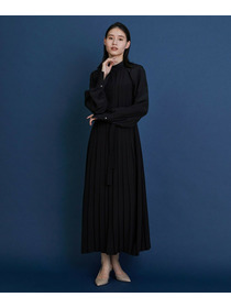 【COUTURIER】シルクデシン16匁ワンピース 詳細画像 ブラック 2