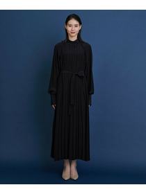 【COUTURIER】シルクデシン16匁ワンピース 詳細画像 ブラック 5