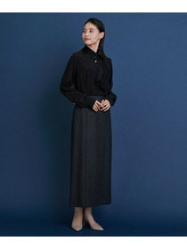 【COUTURIER】シルクデシン16匁ブラウス 詳細画像 ブラック 3