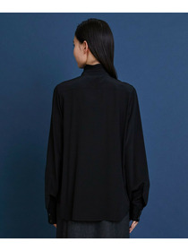 【COUTURIER】シルクデシン16匁ブラウス 詳細画像 ブラック 9