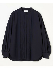 【COUTURIER】super120'sテクノストレッチブラウス 詳細画像 ネイビー 8