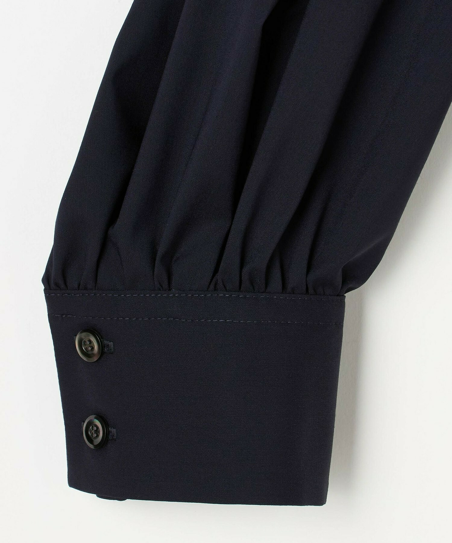 【COUTURIER】super120'sテクノストレッチブラウス 詳細画像 ネイビー 11