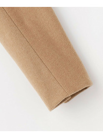 【COUTURIER】ピュアキャメルドレープブラウス 詳細画像 キャメル 17