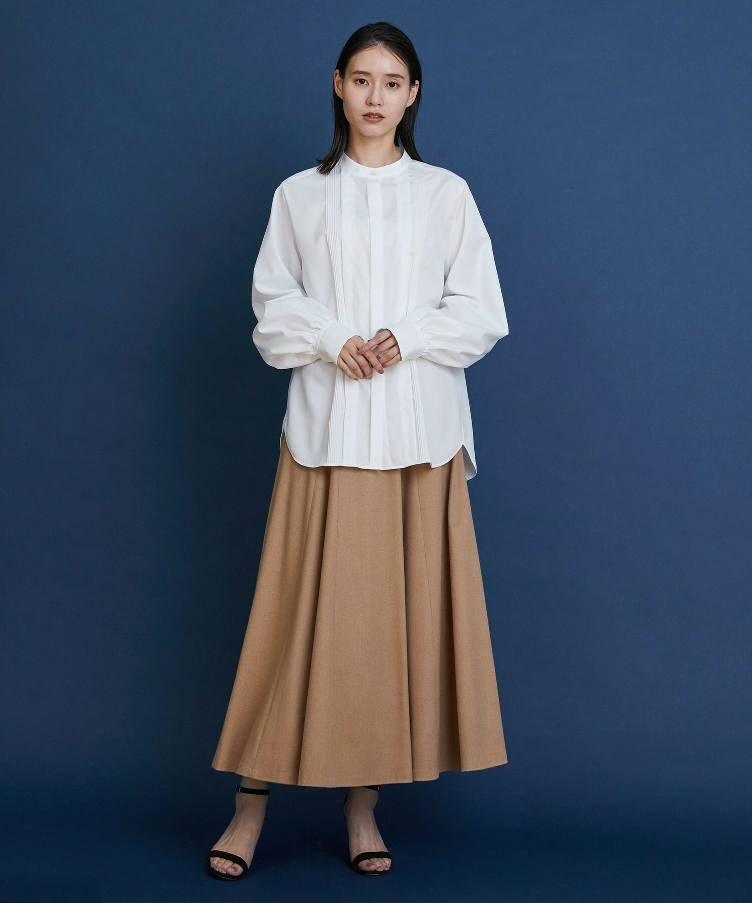 【COUTURIER】スーピマコットンブラウス 詳細画像 ホワイト 1