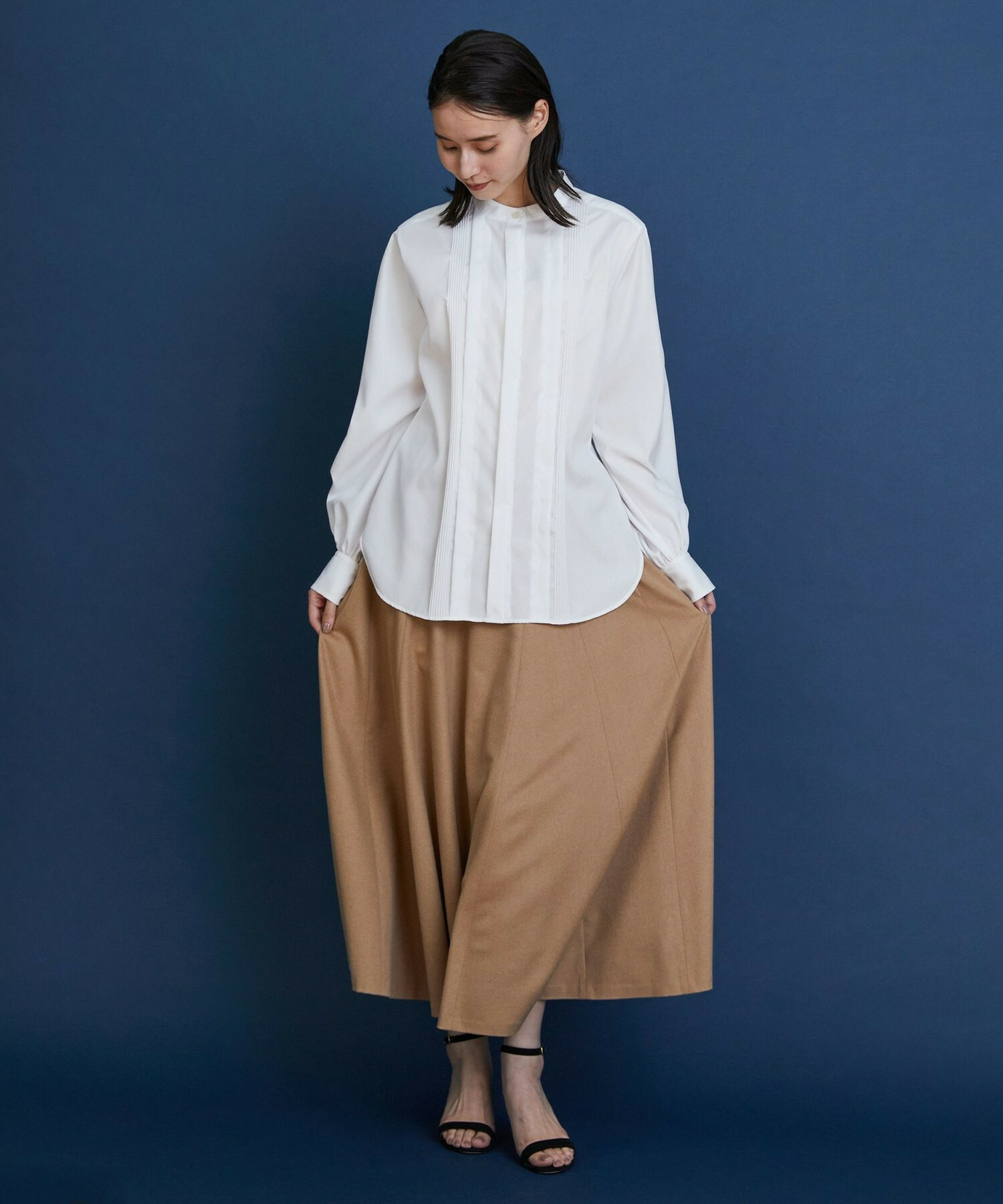 【COUTURIER】スーピマコットンブラウス 詳細画像 ホワイト 2